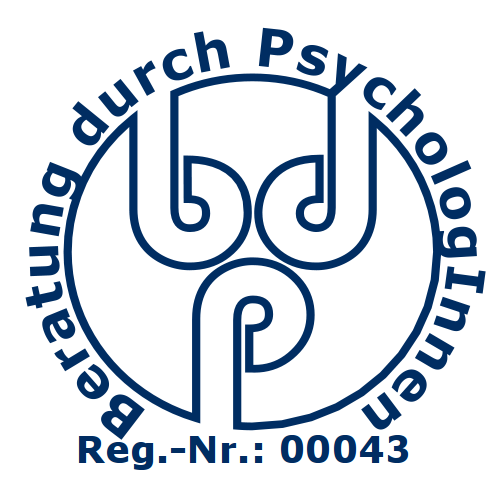 Gütezeichen: BDP Beratung durch PsychologInnen Reg.-Nr.: 00043